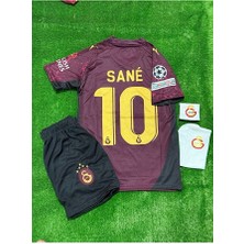 Alaturka Mix G̷a̷l̷a̷/t̷a̷s̷a̷/r̷a̷y̷ Yeni Sezon 2026/ Leroy Sane / Alternatif Bordo Çocuk Forması 4'lü Set