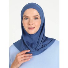 Ecardin Çeneli Gözenekli Kumaş Scarfs Hijab