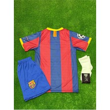 Alaturka Mix Barcelona 2011 Isimsiz Iç Saha Unicef Bordo Çocuk Kısakol Forması 4lü Set
