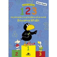 Afacanlar Takımı Dizisi: 1-2-3 Küçük Karga Çorap’la Eğlenceli ve Komik Boyama Kitabı