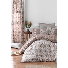 Mira Home Çift Kişilik Ranforce Nevresim Takımı %100 Pamuklu Güneş