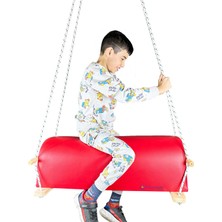 Vega Çocuk Half Round Salıncak Kırmızı - Denge ve Terapi Salıncağı