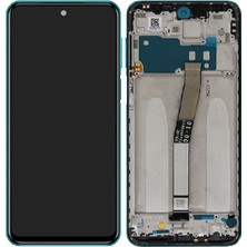 OEM Xiaomi Redmi Note 9s - Note 9 Pro LCD Ekran Kasalı - Yeşil
