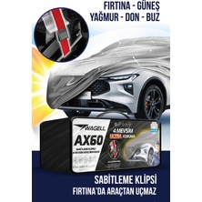 Budge  Alfa Romeo 159 -AX60 Klipsli  Araba Brandası - Oto Çadır Örtü