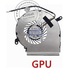 Afila Msı GE72 Apache Pro 6QD-267XTR, 6QD-634TR Notebook Cpu-Işlemci Fanı - Ver.2 (4 Pin)