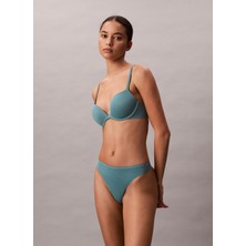 Calvin Klein Turkuaz Kadın Tanga LV00QF7820 Ck Women