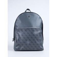 Guess Siyah - Beyaz Erkek Sırt Çantası HMMICTP5411