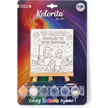 Kolorita For Art Gece Parlayan Boyanabilir Sanat Seti | 3 Boya + Glow Karışım Seti