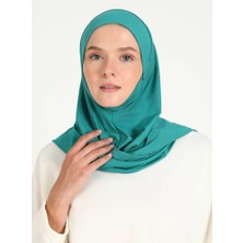 Ecardin Çeneli Gözenekli Kumaş Scarfs Hijab