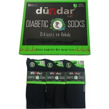 Dündar 12'li Erkek Bambu Diyabetik Çorap 4 Mevsim