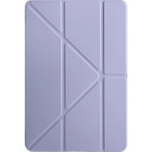 Evolvera Huawei Honor Pad X9 11.5 Kılıf Kalemlikli Mars Tablet Kılıfı - Lila