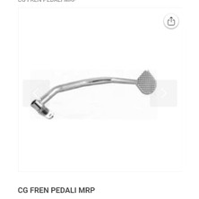 Topuz Motor Cg Arka Fren Pedalı Kolu Fren Basamak