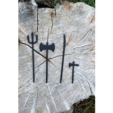 Moifugyia Lucky 13 Mini 13 Aksiyon Figürü Robot Oyuncak 4'lü Aksesuar Seti Küçük