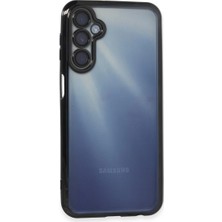 Evolvera Samsung Galaxy A15 4g Kılıf Razer Lensli Silikon - Siyah