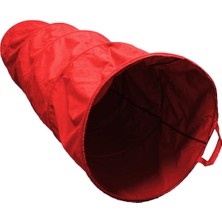 Vega Çocuk Çocuk Oyun Akordiyon Tünel Kumaş - Kırmızı