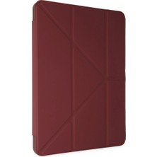 Evolvera Xiaomi Redmi Pad Se Kılıf Kalemlikli Mars Tablet Kılıfı - Mürdüm