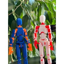 Moifugyia Lucky 13 Oynar Eklemli Robot Figür Oyuncak 2'li Set