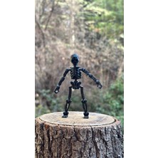 Moifugyia Iskelet Ordusu Siyah Iskelet Figür