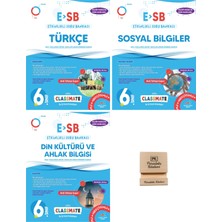 Okyanus Yayınları Okyanus 6. Sınıf Classmate Türkçe Sosyal ve Din Etkinlikli Soru Bankası 3lü Set + Telefon Standı