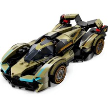 Belle Fusion Bfs  LEGO Speed Champions Lamborghini Lambo V12 Vision Gt Süper Araba 76923