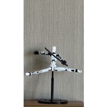 Moifugyia Lucky 13 Aksiyon Figürü Robot Oyuncak 13CM Beyaz Siyah ve Stand Seti Hediyelik Tipi