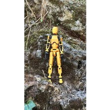 Moifugyia Lucky 13 Aksiyon Figürü Robot Oyuncak 13CM Altın Rengi