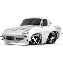 Mga Entertaintment Cartuned S2 1963 Chevy Corvette Stingray - Beyaz Muscle Araba