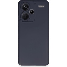 Evolvera Xiaomi Redmi Note 13 Pro Plus Kılıf Nano Içi Kadife Silikon - Lacivert