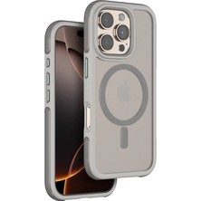 Evolvera Venco Iphone 16 Pro Max Orbit Magsafe Kapak - Titan Gri