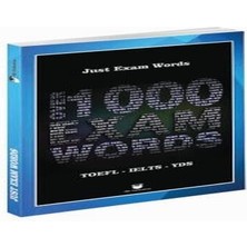 Elma Shop Just Exam Words - Toefl, Kpds, Üds, Ielts, Yds