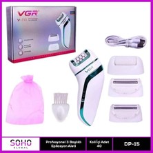 Belle Fusion Bfs Profesyonel 3 Başlıklı Epilasyon Aleti