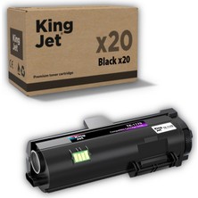 Kingjet Kyocera Uyumlu TK-1170 Yüksek Kapasiteli Çipli (20'li Paket) Muadil Toner |M2040 M2540 M2640