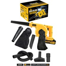 Assur Profesyonel 21v Çift Akülü Kompresör Şarjlı Hava Üfleme Makinesi