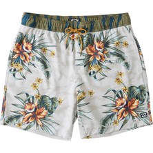 Billabong Sundays Lb Erkek Gri Volley Short