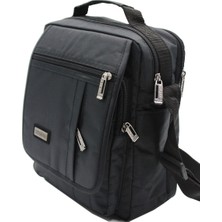 Seventeen Seven Teen 2245 Siyah Çok Gözlü Erkek El Ve Omuz  Çantası