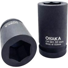 Osaka 1" Altı Köşe Havalı Derin Lokma 32 mm