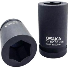 Osaka 1" Altı Köşe Havalı Derin Lokma 33 mm