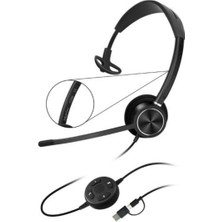 Inbertec C25M Mono Çağrı Merkezi Kulaklığı