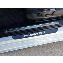 CarEste Fusıon Pleksi Kapı Eşiği Piano Black 4 Parça