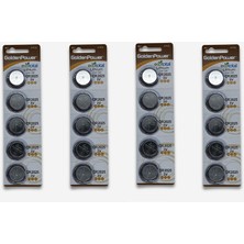 Işık Tv Golden Power 3V Lityum Düğme Pil CR2025-C5 20 Li Paket