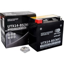 Outdo UTX14-BS 12V 12 Ah Motosiklet Aküsü