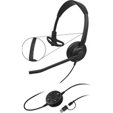 Inbertec UB815M Mono Çağrı Merkezi Kulaklığı