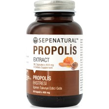 Sepe Natural Sepe Natural Propolis Ekstraktı 90 Kapsül X 380Mg