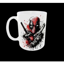 Home Deadpool Figürlü Marvel Süper Kahraman Temalı Tasarım Kupa