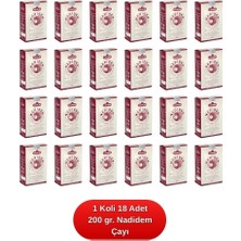 Çaykur Nadidem Misafir Çayı 200 Gr. 18'li Koli