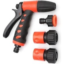 MarkEntegra Orret Home Fonksiyonlu Ayarlanabilir Hortum Tabancası,bahçe Sulama ve Araç Yıkamak Için Fıskiye Seti