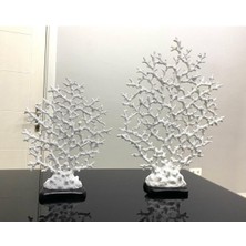 Feyza Design Çok Dallı Mercan Hayat Ağacı Dekoratif Biblo, Şık ve Modern Tasarım