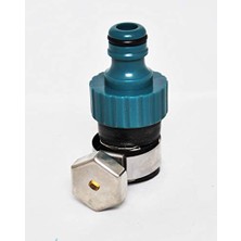 MarkEntegra 55253 Vanalı Hortum Ucu, Regülatörü 1/2"