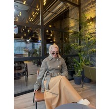 Touche Kruvaze Kaşe Kaban