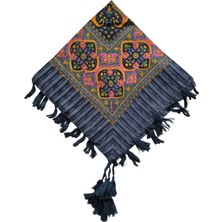 Anonim Hint İpek eşarp cot mavi